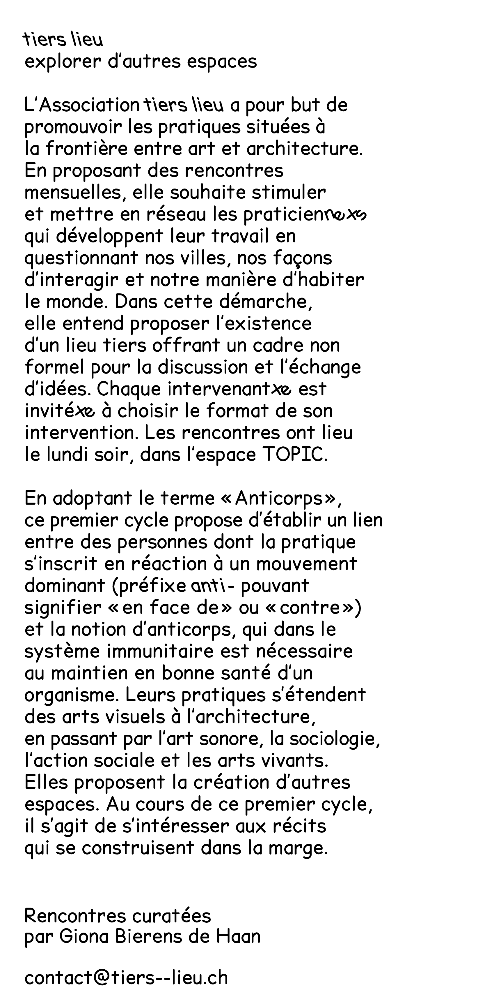 tiers lieu – explorer d'autres espaces